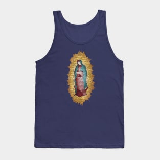 La Virgen de Guadalupe Mexican Catholic Religious Tank Top
